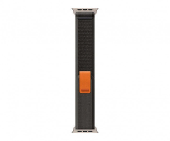 Apple Watch Ultra GPS + Cellular 49mm Titanium Case with Black/Gray Trail Loop-M/L (MQF53/MQFX3) б/в